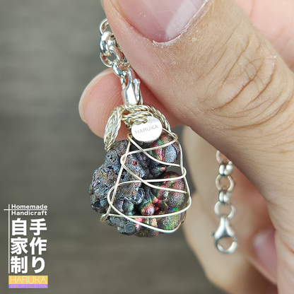 Top Grade Droplet Series | Red Golden Aged Droplet Pendant | Portable Core of the Universal Heart