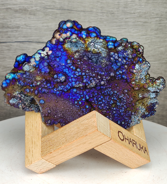 | Top premium rare Iridescent Goethite, Turgite, Hematite, Iridescent | COLOUR: Blue | 100% natural color |