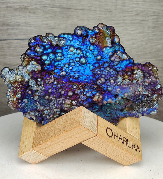 | Top premium rare Iridescent Goethite, Turgite, Hematite, Iridescent | COLOUR: Blue | 100% natural color |