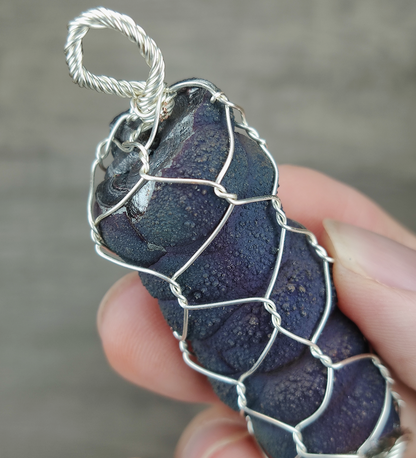 Deep Green & Blue Buddha Pillar Pendant | Solid Cylindrical Form | Strongest Repelling of Toxic People & Career Guard | High Energy Density & Aura Repair | Malaysia Leklai