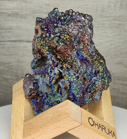 | Top premium rare Iridescent Goethite, Turgite, Hematite, Iridescent | COLOUR: Purple, blue, orange, green, red, gold, silver | 100% natural color |