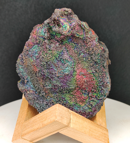 High Grade Gold-Green | Green & Blue Rainbow | Business Expansion & Spiritual Recovery Strategic Execution | Natural Malaysian Leklai Living Stone