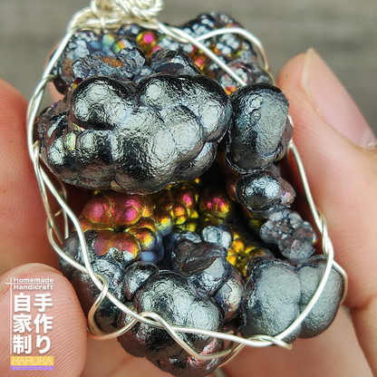 Premium Malaysia Natural Leklai Pendant | 4.1cm Quad-Color Core | Gold, Silver, Purple, Pink | All-Dimensional Energy Shield | Heavyweight Spec