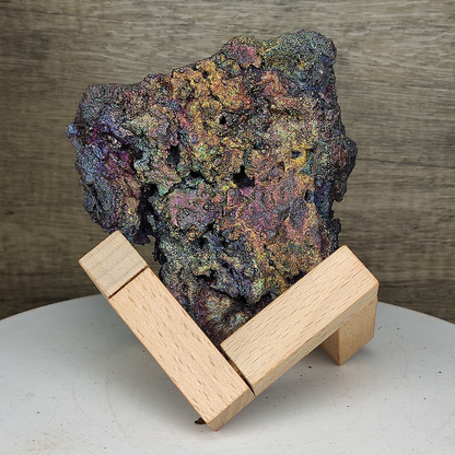 Premium Rainbow Leklai Statue | Quad-Color Radiance (Gold, Orange, Pink, Green) | Abundance, Career & Total Aura Harmony