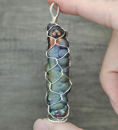 Haruka Buddha Pillar | Green, Orange & Silver Series | Professional Shield & Career Breakthrough | Natural Malaysian Leklai