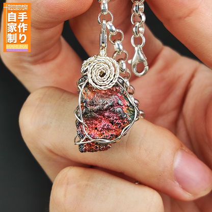 Top Grade Orange-Yellow Manifestation | Status Stability & Wealth Authority Strategic Enhancement | Natural Malaysian Leklai Living Stone Pendant
