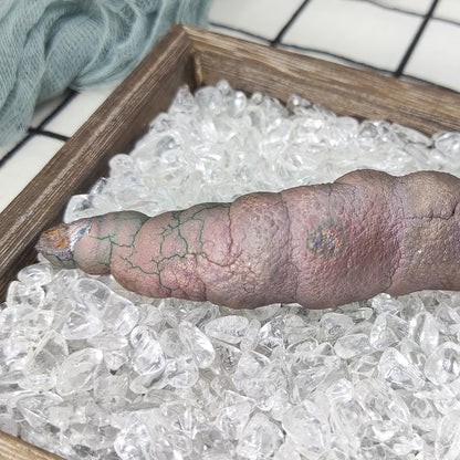 頂級 9.6cm 彩虹大佛柱｜老料力泥膽料：強效驅小人與空間能量中樞