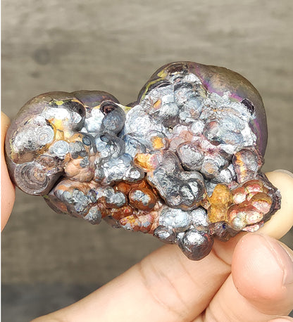 | Top premium rare Iridescent Goethite, Turgite, Hematite, Iridescent | COLOUR: purple, glod| 100% natural color |
