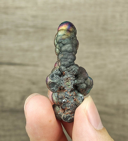 [Top Tier] Haruka Buddha Pillar (4.4cm) | Ancient Rainbow Manifestation | Rare Round Head | Peak Directional Energy & Shield