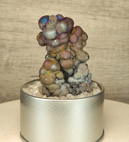 Top Grade "HARUKA Giant Buddha Bead" Silver-Blue Specimen | Silver x Blue | Elite Old Core Material | Health Stabilization & Financial Protection | Natural Malaysian Leklai