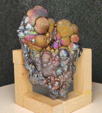 Top Grade "HARUKA Giant Buddha Bead" Rainbow Double-Sided Specimen | Pink x Gold x Silver | Elite Old Core Material | Multi-Dimensional Wealth & Status Support | Natural Malaysian Leklai