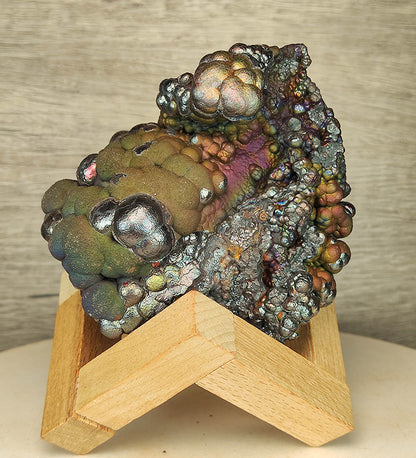 Top Grade "HARUKA Giant Buddha Bead" Quad-Color Specimen | Gold x Green x Pink x Silver | Elite Old Core Material | Universal Manifestation & Rapport Support | Natural Malaysian Leklai