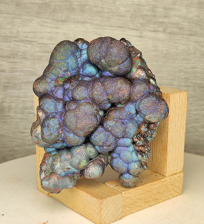 Top Grade "HARUKA Giant Buddha Bead" Royal Blue Rainbow Specimen | Royal Blue x Rainbow | Elite Old Core Material | Health Stabilization & Universal Manifestation | Natural Malaysian Leklai