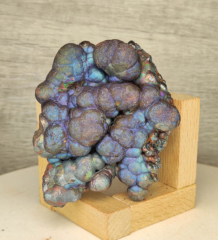 | Top premium rare Iridescent Goethite, Turgite, Hematite, Iridescent | COLOUR: Blue, Rainbow | 100% natural color |