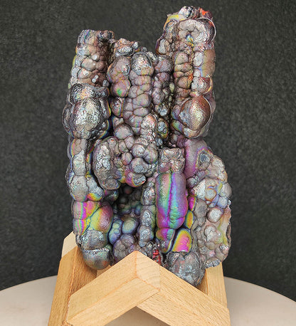 | Top premium rare Iridescent Goethite, Turgite, Hematite, Iridescent | COLOUR:Silver, Rainbow | 100% natural color |