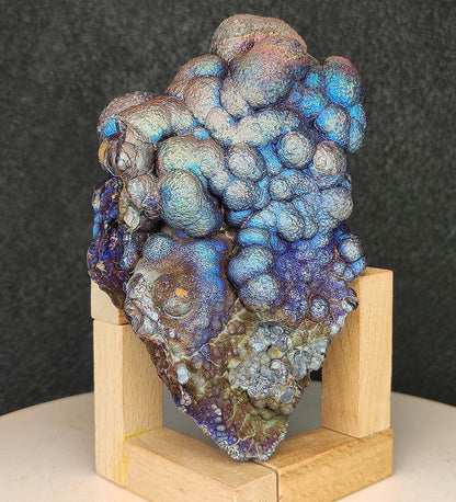 Collector's Grade "HARUKA Giant Buddha Bead" Emperor Blue Multi-Color Specimen | 5-Color Synergy | Elite Old Core Material | Universal Manifestation & Health Shield | Natural Malaysian Leklai