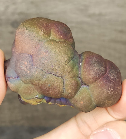 | Top premium rare Iridescent Goethite, Turgite, Hematite, Iridescent | COLOUR: purple, glod| 100% natural color |