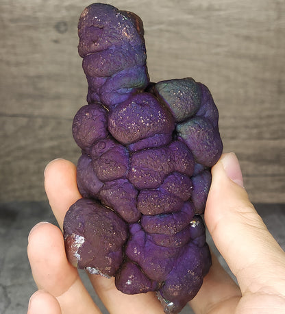 收藏級亞嚕家大佛柱｜8.5 cm孖柱紫銀顯色圓頭膽料：強效驅小人與指向性能量中樞
