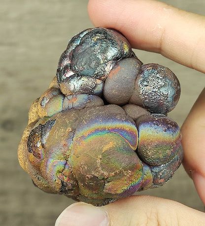 【稀有】亞嚕家老料大佛珠｜紫藍綠三色顯化（4.8cm）：頂級顯色膽料、核心能量聚合、穩壓情緒、守護健康與事業生機之重寶