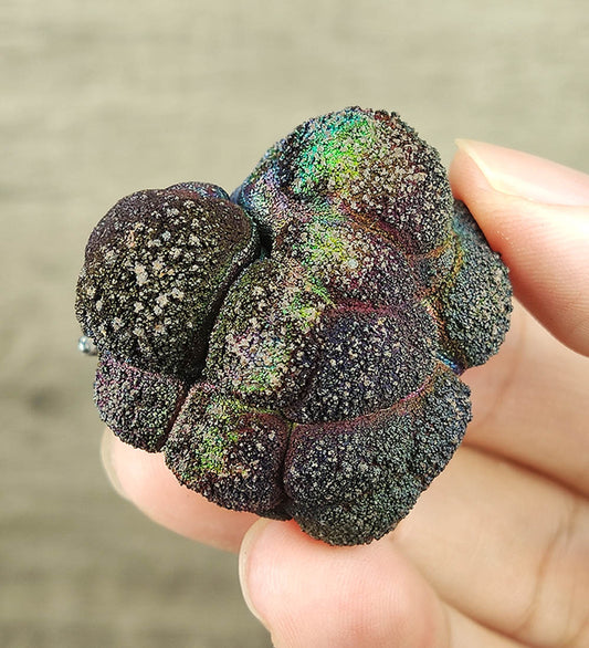 | Top premium rare Iridescent Goethite, Turgite, Hematite, Iridescent | COLOUR: Purple, Blue, Green | 100% natural color |