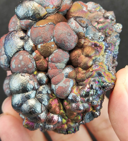 Top Grade "HARUKA Giant Buddha Bead" Rainbow Double-Sided Specimen | Pink x Green x Blue x Silver | Elite Old Core Material | Universal Frequency & Dynamic Protection | Natural Malaysian Leklai
