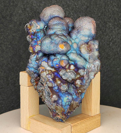 Collector's Grade "HARUKA Giant Buddha Bead" Emperor Blue Multi-Color Specimen | 5-Color Synergy | Elite Old Core Material | Universal Manifestation & Health Shield | Natural Malaysian Leklai