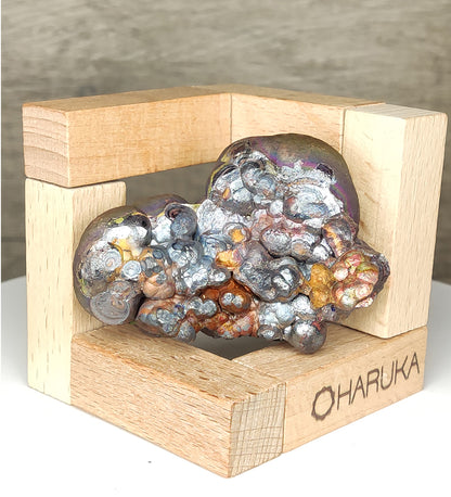 | Top premium rare Iridescent Goethite, Turgite, Hematite, Iridescent | COLOUR: purple, glod| 100% natural color |