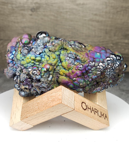 | Top premium rare Iridescent Goethite, Turgite, Hematite, Iridescent | COLOUR: green, blue, purple, pink| 100% natural color |
