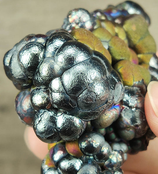 | Top premium rare Iridescent Goethite, Turgite, Hematite, Iridescent | COLOUR: Silver, Green, Gold | 100% natural color |