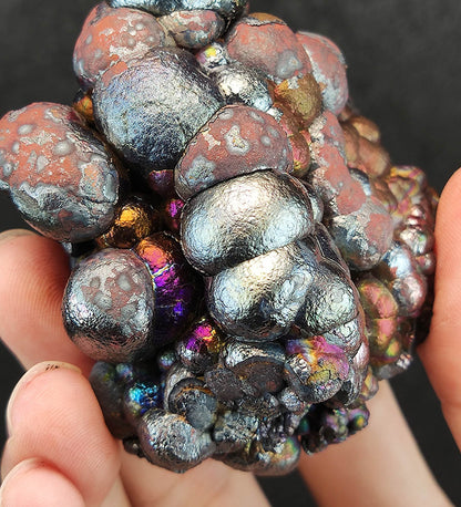 Top Grade "HARUKA Giant Buddha Bead" Rainbow Double-Sided Specimen | Pink x Green x Blue x Silver | Elite Old Core Material | Universal Frequency & Dynamic Protection | Natural Malaysian Leklai