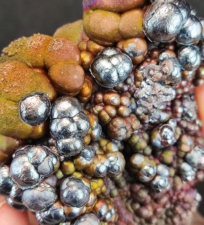 Top Grade "HARUKA Giant Buddha Bead" Rainbow Double-Sided Specimen | Pink x Gold x Silver | Elite Old Core Material | Multi-Dimensional Wealth & Status Support | Natural Malaysian Leklai