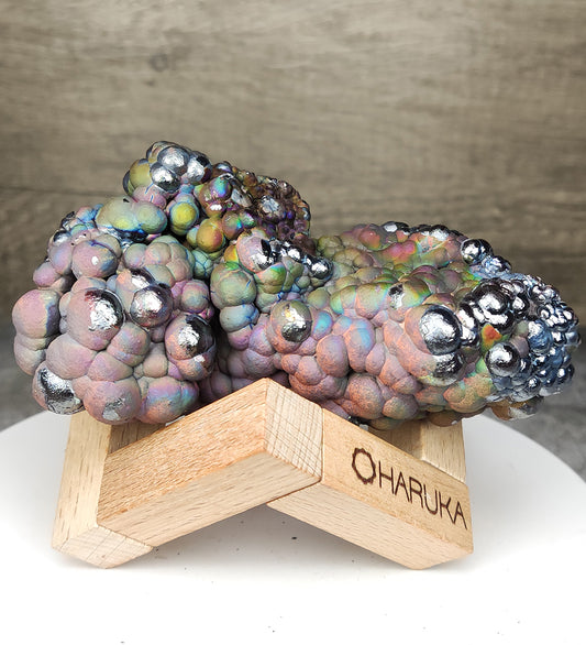 | Top premium rare Iridescent Goethite, Turgite, Hematite, Iridescent | COLOUR: green, blue, purple, pink| 100% natural color |