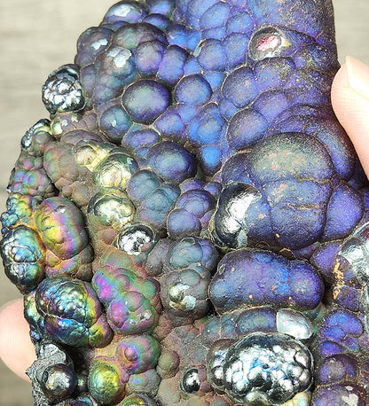 | Top premium rare Iridescent Goethite, Turgite, Hematite, Iridescent | COLOUR: Purple, Blue, Green,pink | 100% natural color |