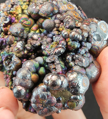 Top Grade "HARUKA Giant Buddha Bead" Rainbow Double-Sided Specimen | Pink x Green x Blue x Silver | Elite Old Core Material | Universal Frequency & Dynamic Protection | Natural Malaysian Leklai