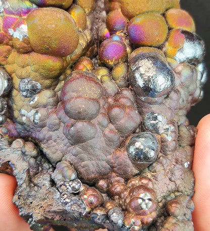 Top Grade "HARUKA Giant Buddha Bead" Rainbow Double-Sided Specimen | Pink x Gold x Silver | Elite Old Core Material | Multi-Dimensional Wealth & Status Support | Natural Malaysian Leklai