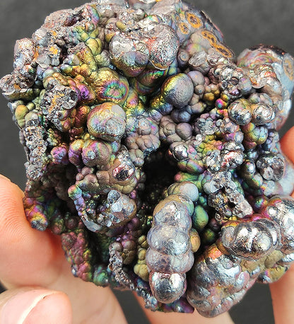 Top Grade "HARUKA Giant Buddha Bead" Rainbow Double-Sided Specimen | Pink x Green x Blue x Silver | Elite Old Core Material | Universal Frequency & Dynamic Protection | Natural Malaysian Leklai