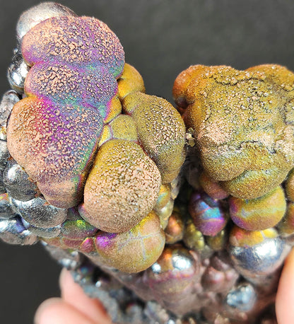 Top Grade "HARUKA Giant Buddha Bead" Rainbow Double-Sided Specimen | Pink x Gold x Silver | Elite Old Core Material | Multi-Dimensional Wealth & Status Support | Natural Malaysian Leklai