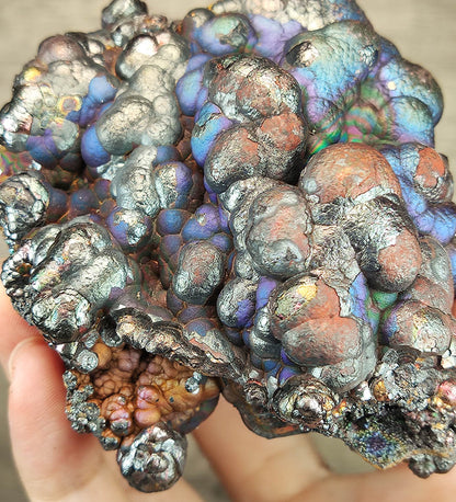 Top Grade "HARUKA Giant Buddha Bead" Royal Blue Rainbow Specimen | Royal Blue x Rainbow | Elite Old Core Material | Health Stabilization & Universal Manifestation | Natural Malaysian Leklai