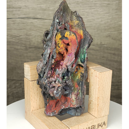 Ancient DNA Leklai | Pink, Gold & Green Radiance | Rare Bird’s Nest Structure from Prosperity Cave