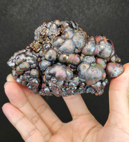 "HARUKA Giant Buddha Bead" Rainbow Double-Sided Specimen | Pink x Green x Purple x Silver | Elite Old Core Material | Universal Frequency & Emotional Composure | Natural Malaysian Leklai