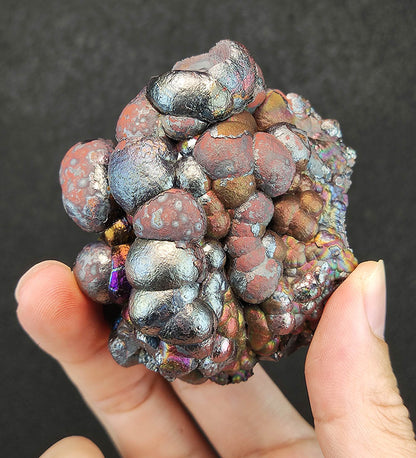 Top Grade "HARUKA Giant Buddha Bead" Rainbow Double-Sided Specimen | Pink x Green x Blue x Silver | Elite Old Core Material | Universal Frequency & Dynamic Protection | Natural Malaysian Leklai
