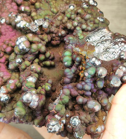 Top Grade "HARUKA Giant Buddha Bead" Wealth Pig Specimen | Pink x Green x Gold x Silver | Elite Old Core Material | Screen Protection & Wealth Attraction | Natural Malaysian Leklai