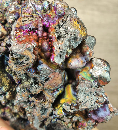 | Top premium rare Iridescent Goethite, Turgite, Hematite, Iridescent | COLOUR: Rainbow | 100% natural color |