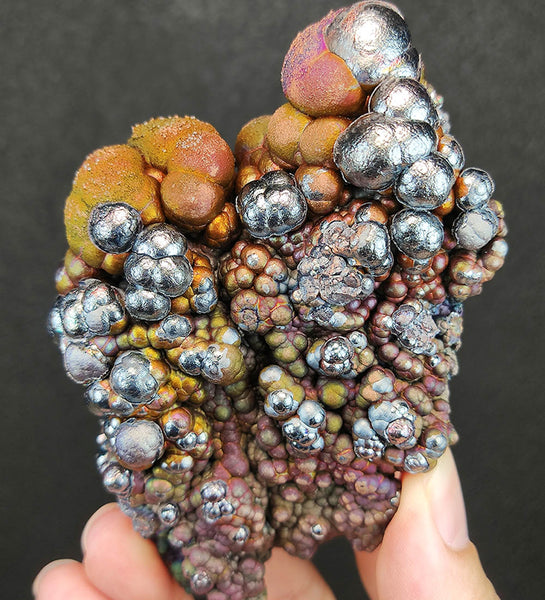 | Top premium rare Iridescent Goethite, Turgite, Hematite, Iridescent | COLOUR: Pink, Gold, Silver | 100% natural color |