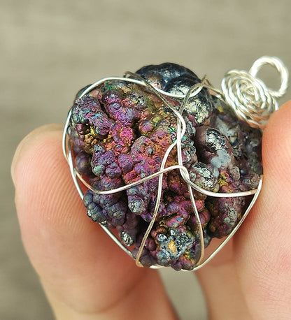 [Rare] Buddha Bead Gallstone Pendant | Ancient Pink Manifestation | Connection, Harmony & Noble Support Anchor
