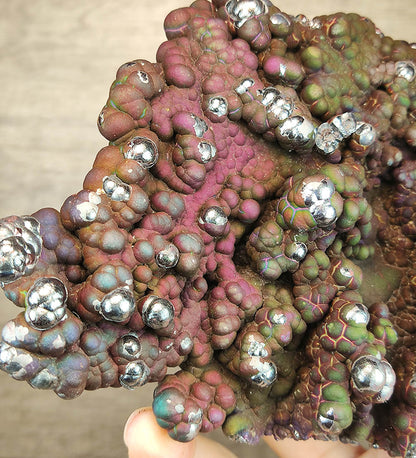 Top Grade "HARUKA Giant Buddha Bead" Wealth Pig Specimen | Pink x Green x Gold x Silver | Elite Old Core Material | Screen Protection & Wealth Attraction | Natural Malaysian Leklai