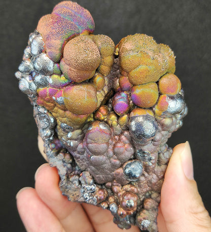 Top Grade "HARUKA Giant Buddha Bead" Rainbow Double-Sided Specimen | Pink x Gold x Silver | Elite Old Core Material | Multi-Dimensional Wealth & Status Support | Natural Malaysian Leklai