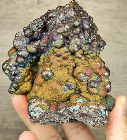 Top Grade "HARUKA Giant Buddha Bead" Quad-Color Specimen | Gold x Green x Pink x Silver | Elite Old Core Material | Universal Manifestation & Rapport Support | Natural Malaysian Leklai