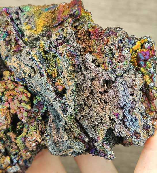 | Top premium rare Iridescent Goethite, Turgite, Hematite, Iridescent | COLOUR: Rainbow | 100% natural color |