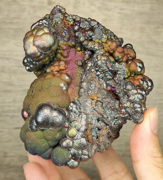 | Top premium rare Iridescent Goethite, Turgite, Hematite, Iridescent | COLOUR: Gold, Green, Pink, Silver | 100% natural color |